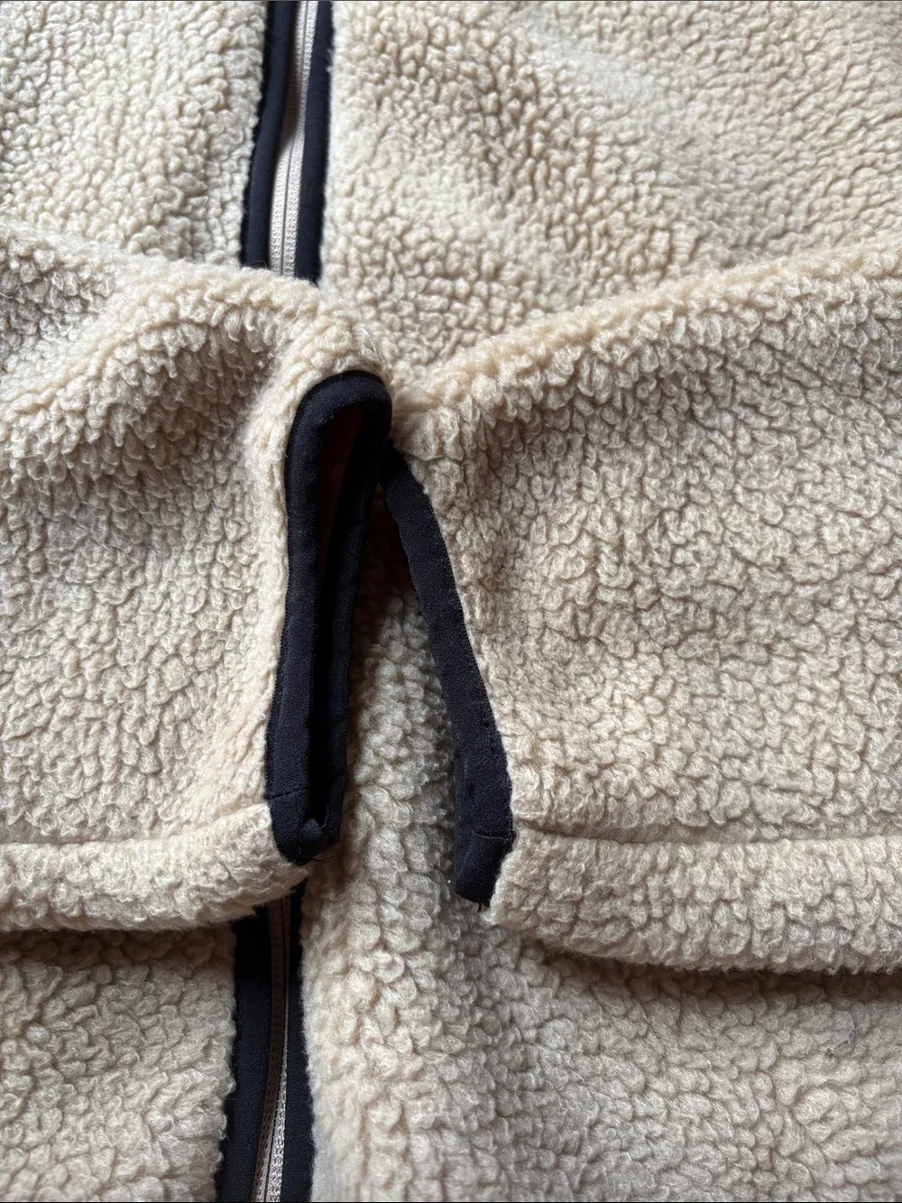 The North Face Men’s Sherpa Fleece Jacket — Cream